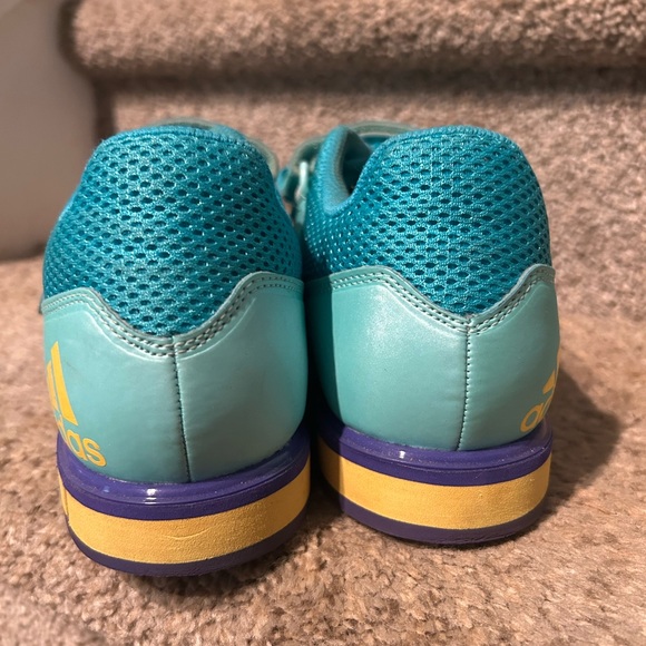 Adidas Powerlift 3.1 size 7.5 blue/purple/yellow - Picture 4 of 7